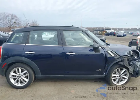 2014 Mini Countryman Cooper S z USA, uszkodzony, nr VIN WMWZC5C55EWP36355